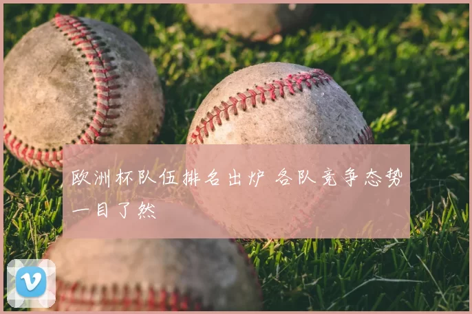 欧洲杯队伍排名出炉 各队竞争态势一目了然
